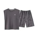 Bamboo Leaf Gray Black