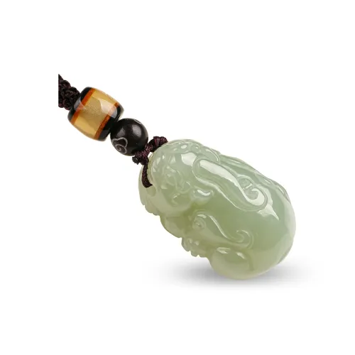 TAMINA Hetian Jade Pendants Green Jade Women's