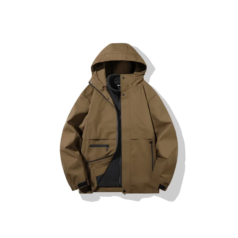 Yalu Abrasion Resistant, Breathable, Waterproof, And Windproof Windbreaker Jacket Unisex-4