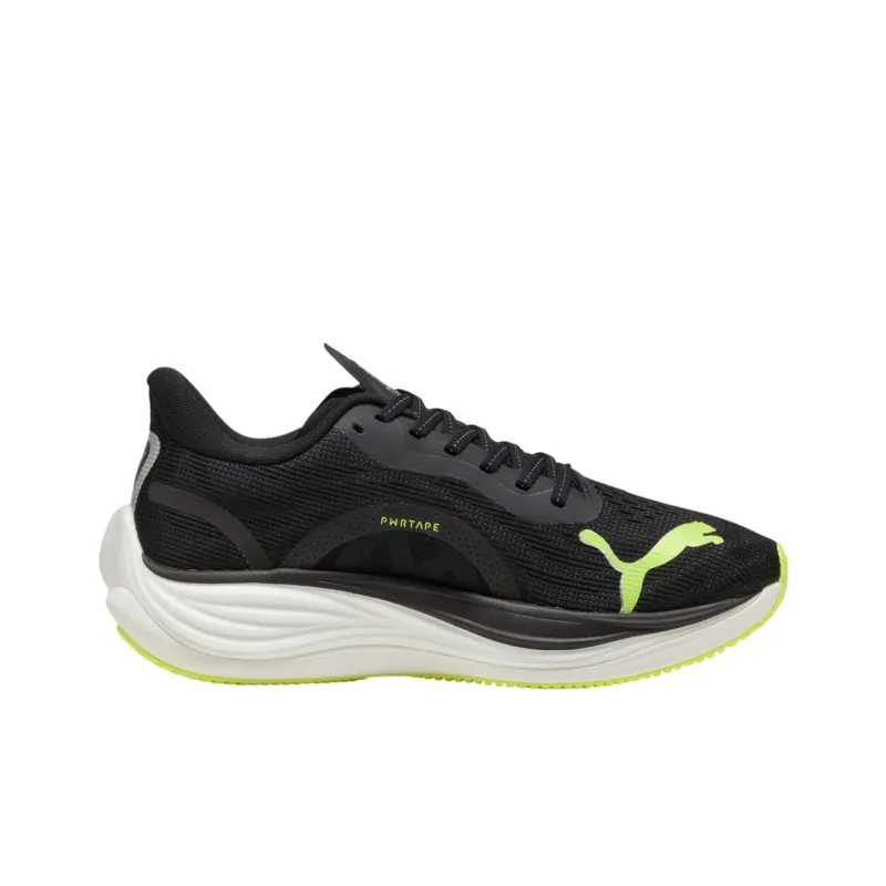 PUMA Velocity NITRO™ 3 Anti Slip Wear Resistant Low Top Running Shoes Men's Black Yellow-1