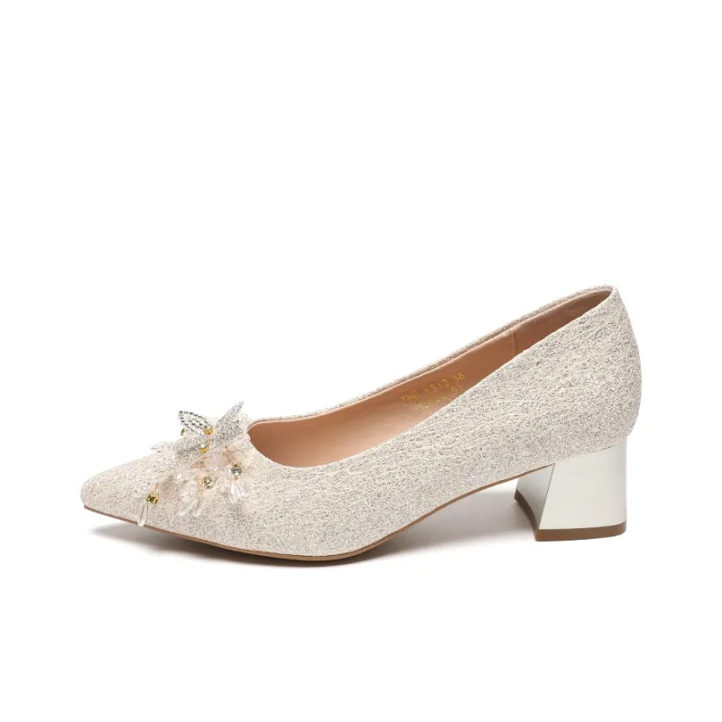 ZHR Slim Heel High Heels 8cm Women's-31
