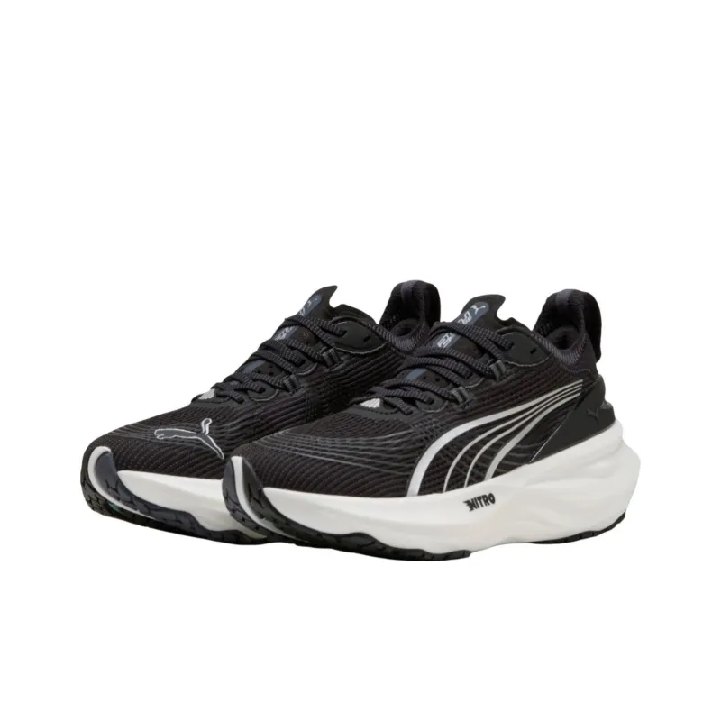 PUMA Cushioned Slip-Resistant Low-Top Casual Running Shoes Women's Black-2