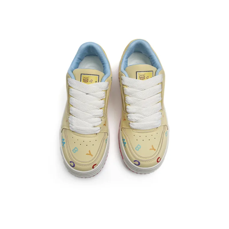 Alan Vincent Shock Absorbers With Abrasion Resistant And Slip Resistant Properties Low Top Casual Shoes Women's-8