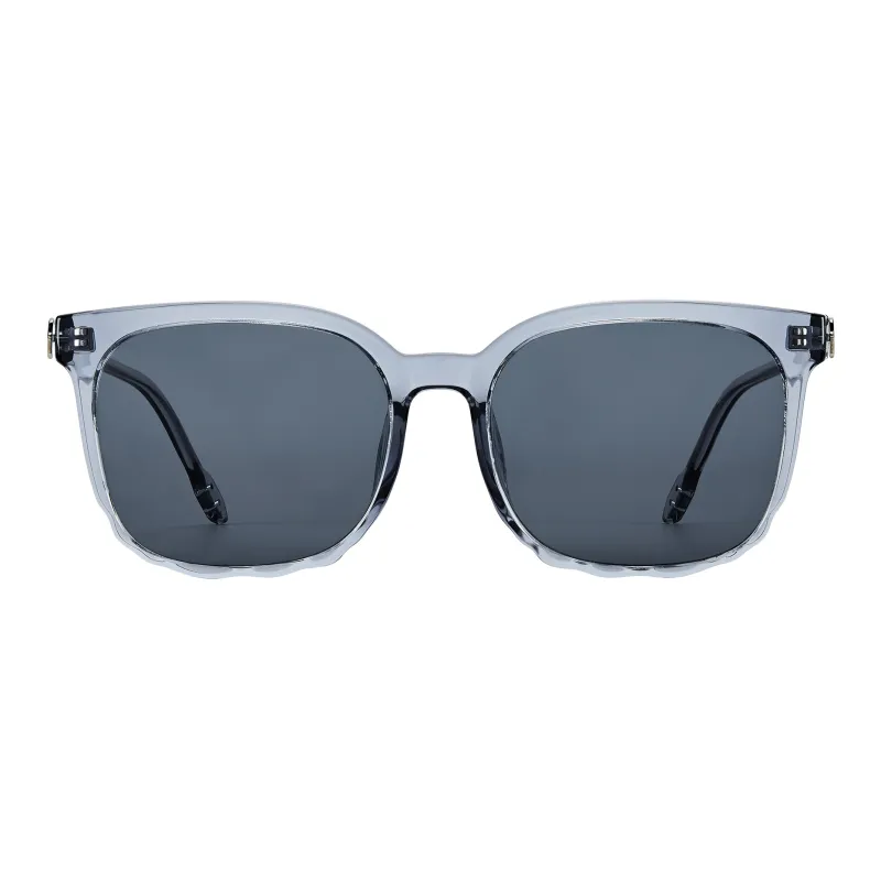 CLARKIA FLOWER TR/Memory Plastic Irregular Shape Sunglasses Unisex-13