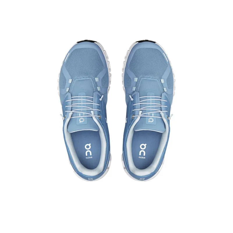 On Running Cloud 6 Chambray White-2