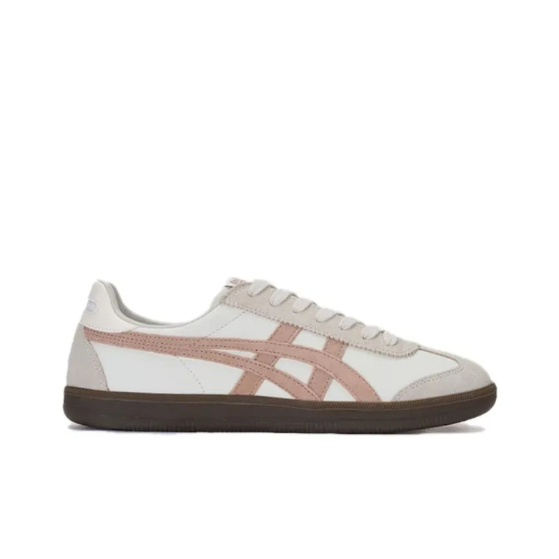 Onitsuka Tiger Tokuten Anti Slip Wear Resistant Low Top Skateboard Shoes Unisex Beige White Brown-1