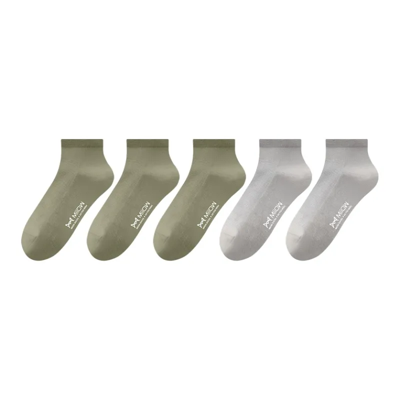 MIIOW Cool One Summer Series Ankle Socks Men's 5 Pack-24