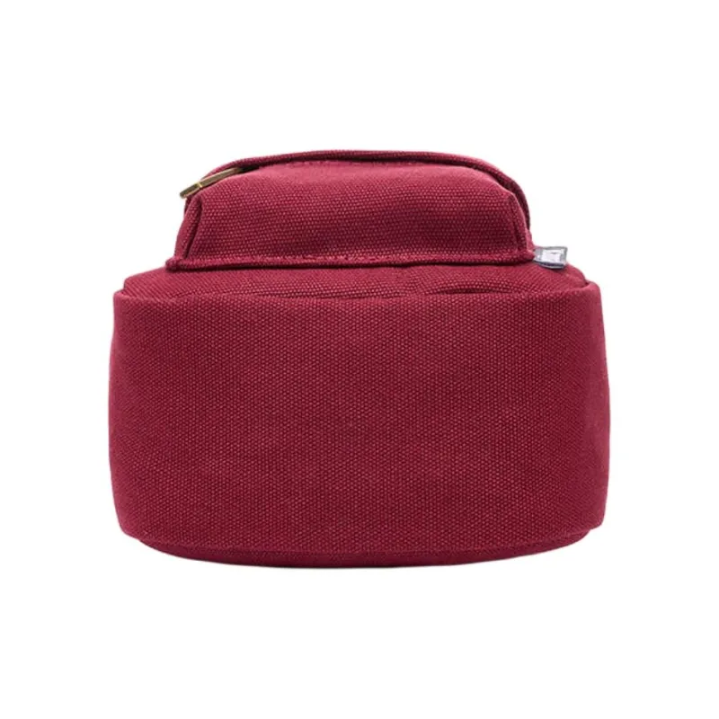Kappa Fabric Crossbody Handbag, Shoulder Bag Unisex Burgundy-3