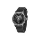 Gray Case Black Dial Black Strap Fluoro Rubber Version
