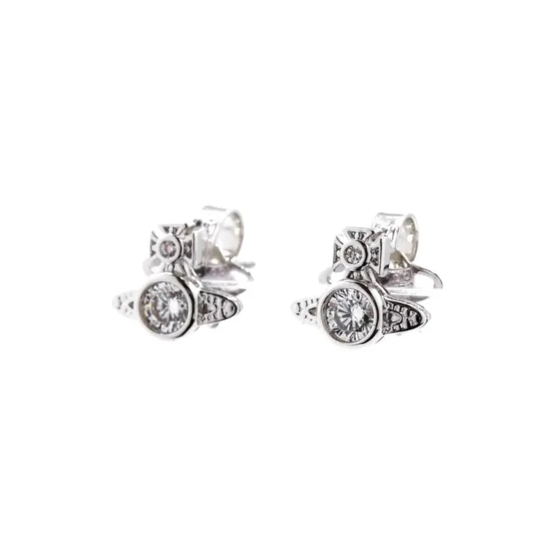 Vivienne Westwood Orb Plaque Earrings-1