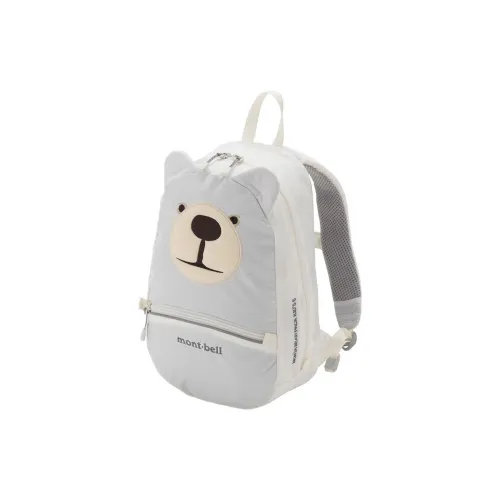 MONTBELL Nylon Backpack Regular Kids' White