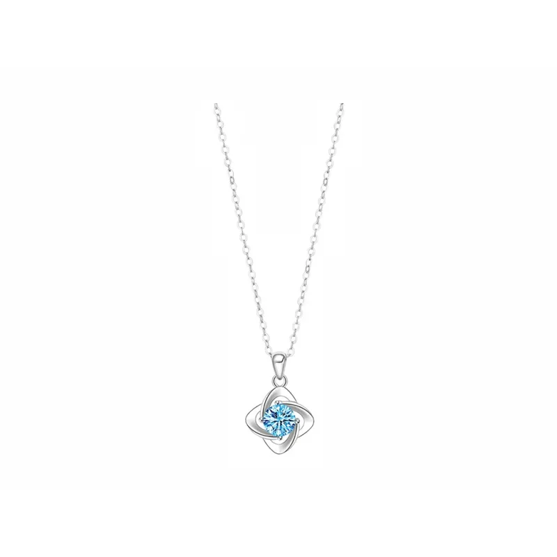 CHINA GOLD S999 Fine Silver Necklaces Women's-1
