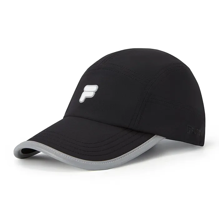 FILA FUSION Nylon Baseball Caps Unisex Black-0