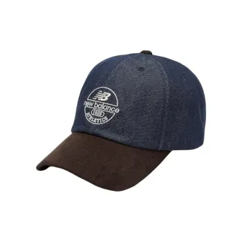 New Balance Cotton, Polyester, Comparison With Polyester Baseball Caps Unisex Blue