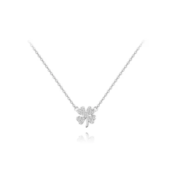 KUMET Zircon Necklaces Women's Couple Bestie Same Style