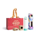 Moon White Set[Mint Cup Lid+Turquoise Cup Mat+Shopping Bag]