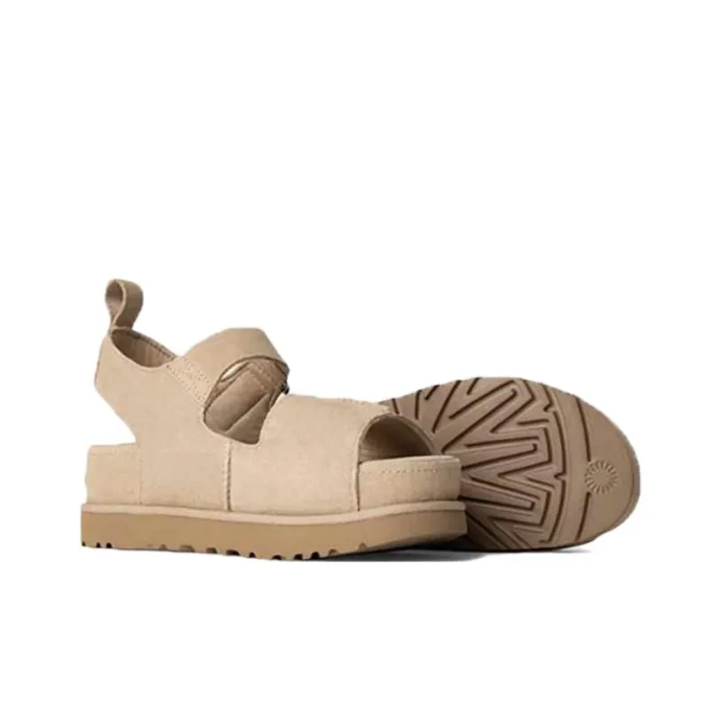 UGG GOLDENSTAR HI Strap Sandals Women's Sand-3