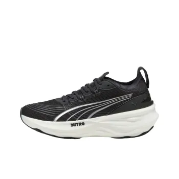 PUMA Anti Slip Wear Resistant Low Top Casual Running Shoes Unisex Black White