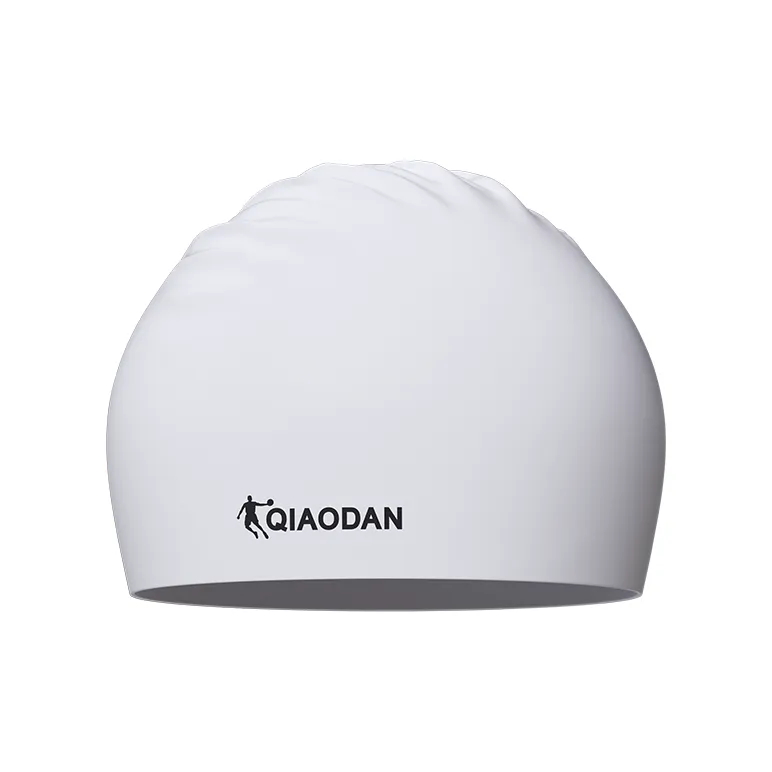 QIAODAN Adults Swimming Cap Silicone Unisex 19.5*22cm-5