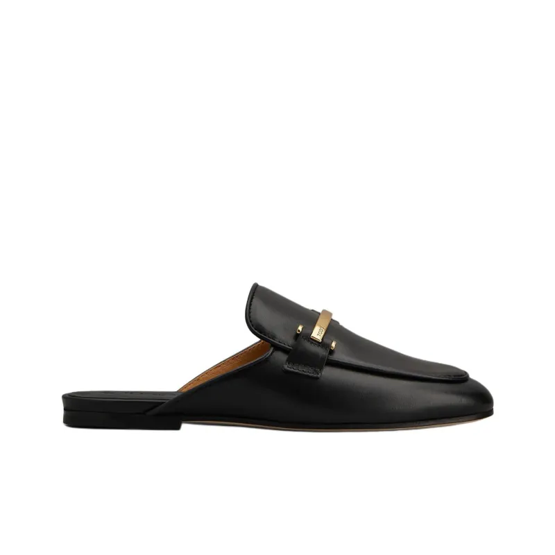 TOD'S Logo Engraved Slip On Mules Women's-1