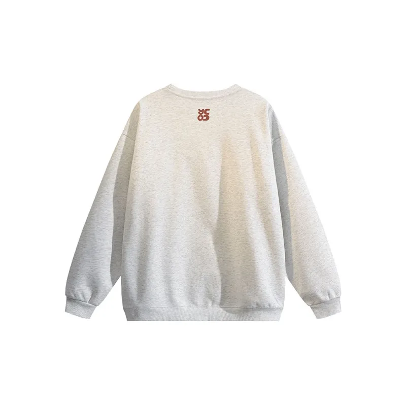 YOSICIL Sweatshirt Unisex Burgundy-5