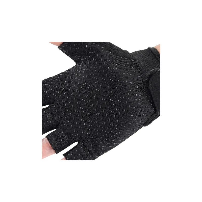 HNJ Cycling Gear Glove Unisex Polyester Black-6