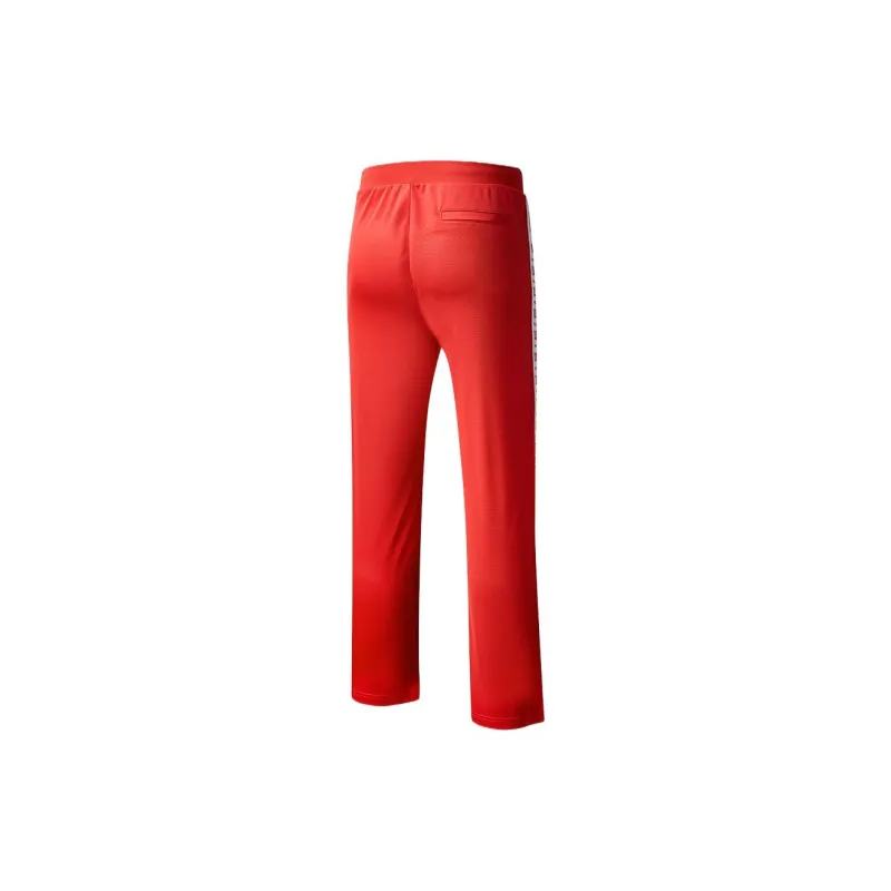 FILA Athletics Tennis Knitted Sports Pants Men's Red-1