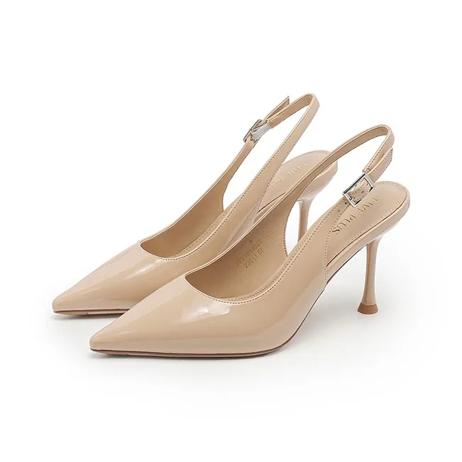 FIVE PLUS Slim Heel High Heels Women's-2