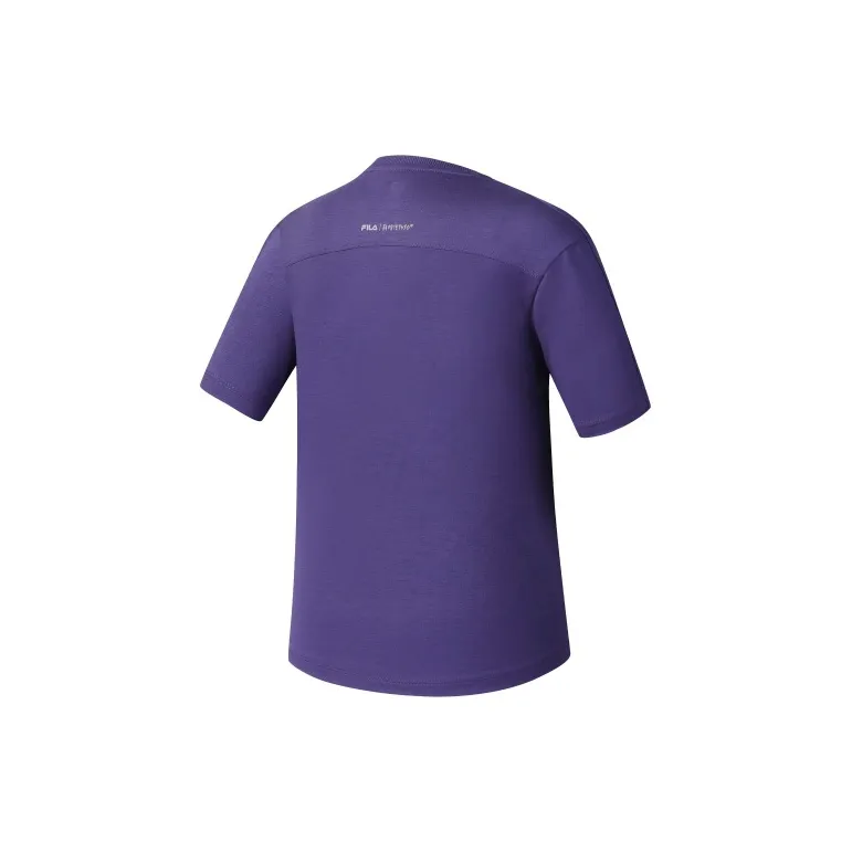 FILA T Shirt Women's Dark Purple-1