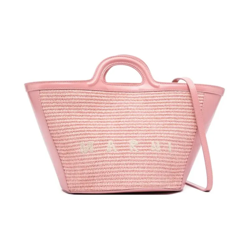 MARNI Tropicalia Interwoven Tote Bag-0
