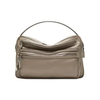 Acne Studios Calfskin Shoulder Bag, Crossbody Bag, Handbag Women's Taupe