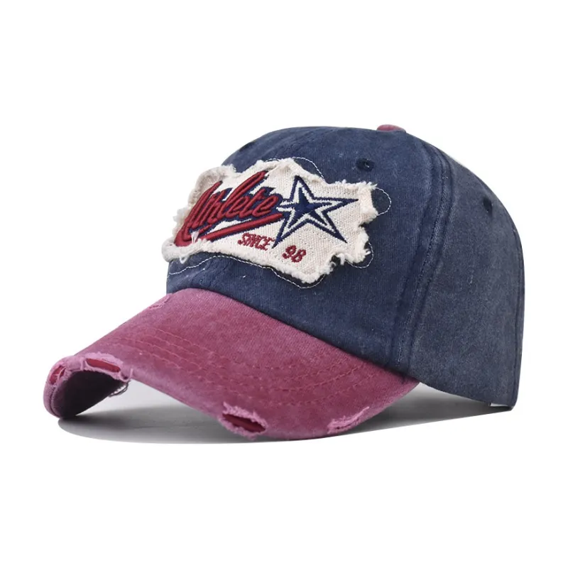 CARDANRO Washed Cotton Baseball Caps Unisex-0