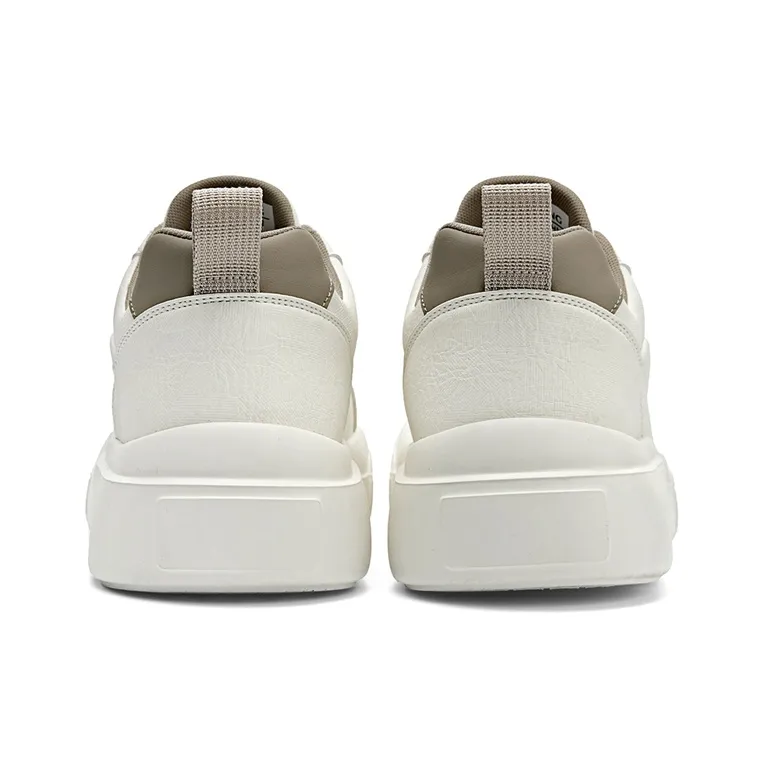 AOKANG Air Force One Series Skateboard Shoes Men Low Top Beige Green, White Red-5