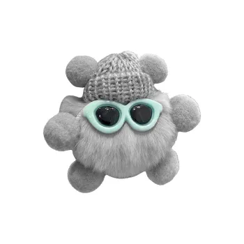 SUYG Cute Creative Handheld Plush Versatile Bag Pendant Unisex