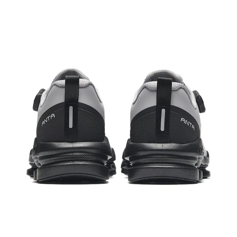 CHAOJIANTA Abrasion Resistant Slip Resistant Coverage Low Top Training Shoes Men's Pigeon Gray Basic Black-3