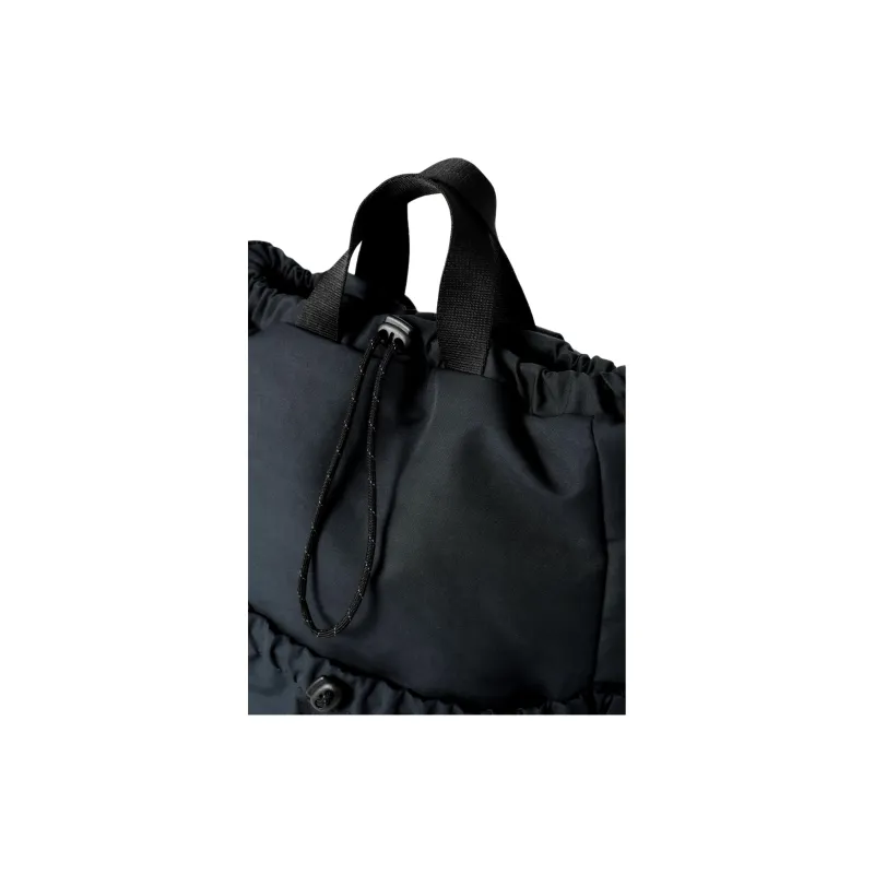 COS Cotton Backpack Men's Navy Blue-2