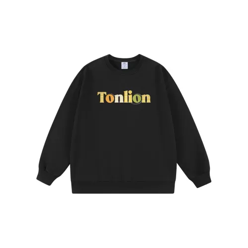 Tonlion Sweatshirt Unisex Black