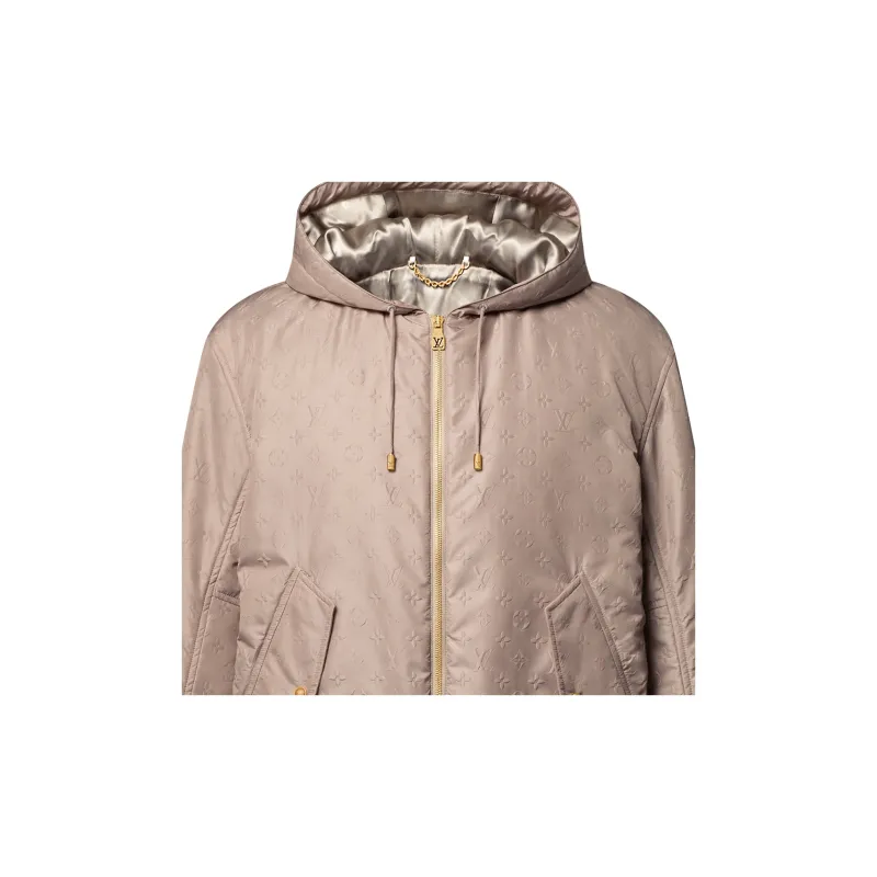 LOUIS VUITTON Monogram Padded Windbreaker-5
