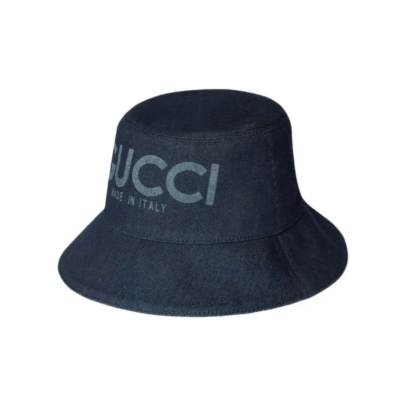 GUCCI Denim Bucket Hat-1