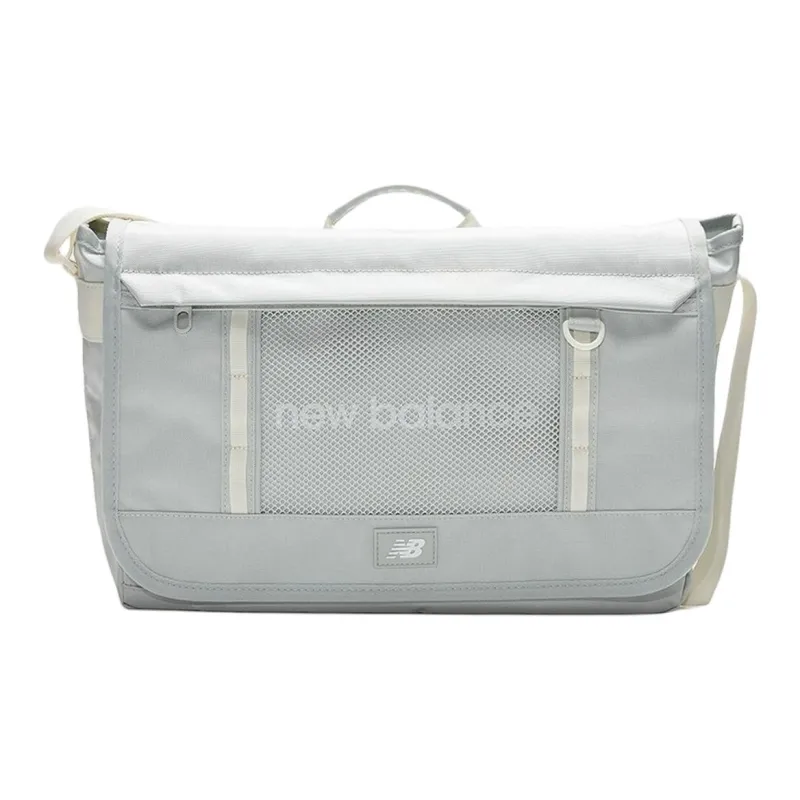 New Balance Nylon Shoulder Bag Crossbody Bag Unisex Gray-0