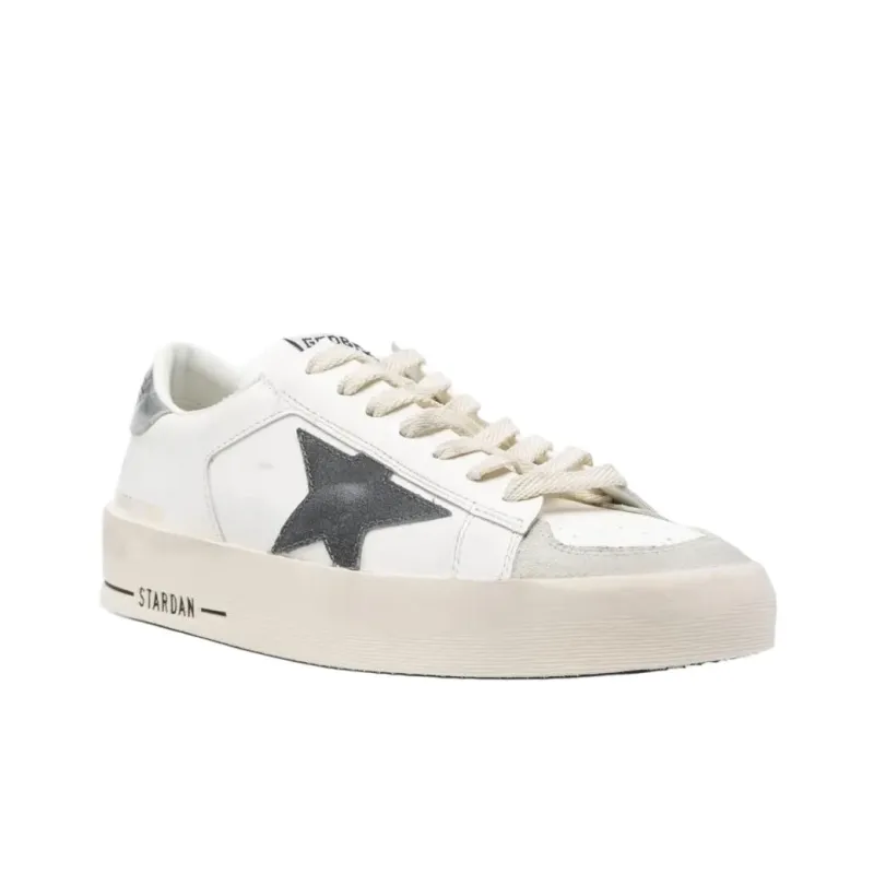 Golden Goose Stardan Low-Top Skateboard Shoes Men's White-1
