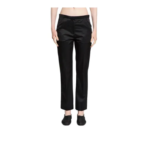 TOTEME Straight leg Cropped Trousers