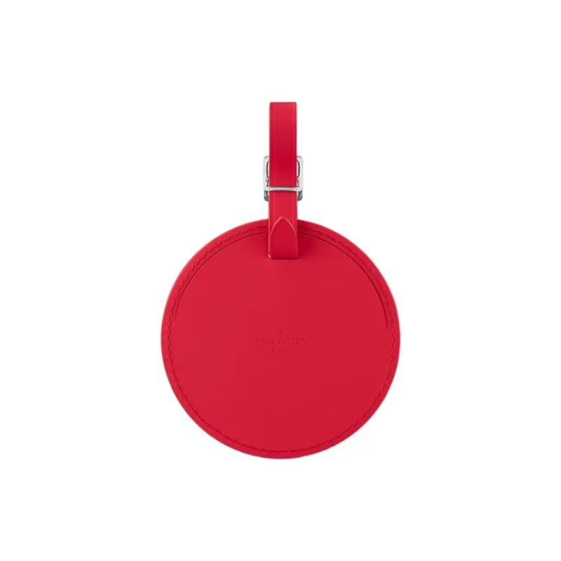 LOUIS VUITTON Cow Leather Bag Accessory Men's Rouge-1