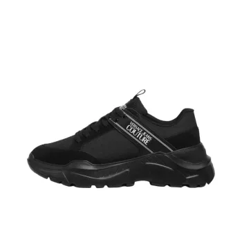VERSACE JEANS COUTURE Speedtrack Low Top Casual Shoes Men's Black