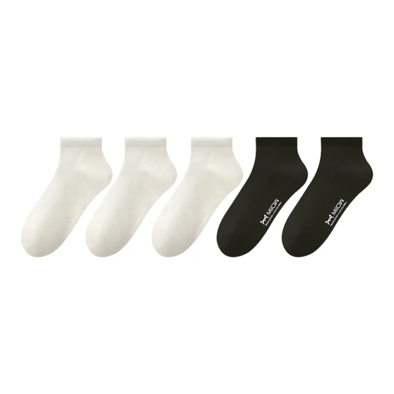 MIIOW Cool One Summer Series Ankle Socks Men's 5 Pack-12