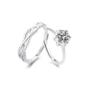 Onakiiko S925 Silver Rings Unisex