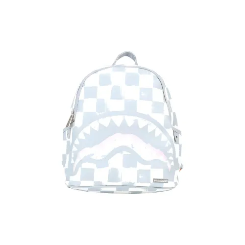 SPRAYGROUND PVC Backpack Unisex Gray White