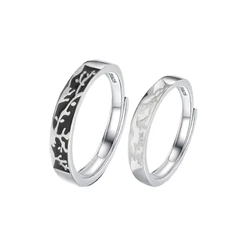 Mini&yaya S925 Silver Rings Unisex