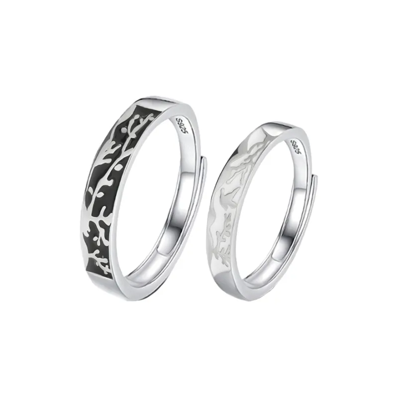 Mini&yaya S925 Silver Rings Unisex-0