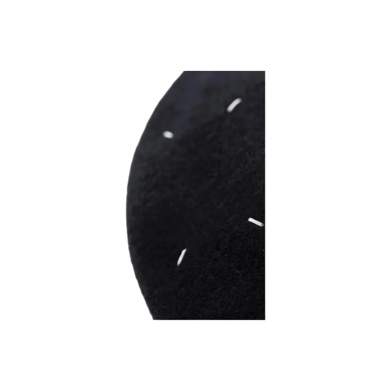 Maison Margiela Four Stitch Logo Knitted Beret-3